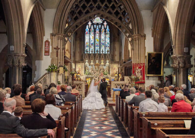 Image of a wedding at Christ Church