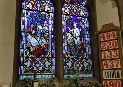 Image of stained glass windows